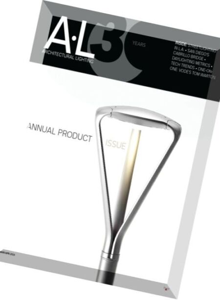 Architectural Lighting – March-April 2016 Cover