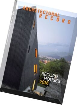 Architectural Record – April 2016