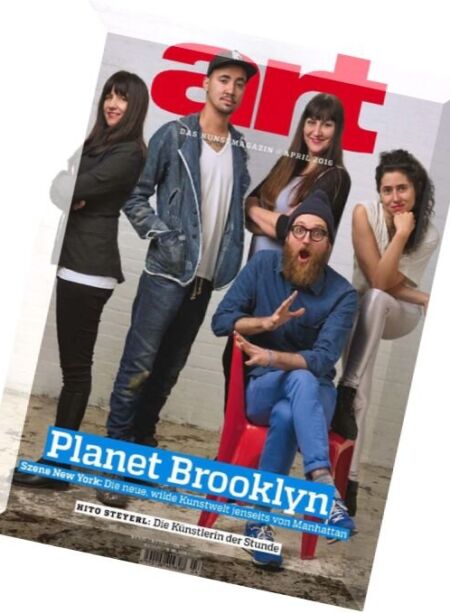 Art Das Kunstmagazin – April 2016 Cover