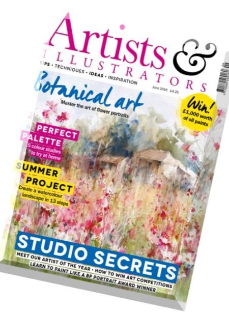 Artists & Illustrators – June 2016 Cover