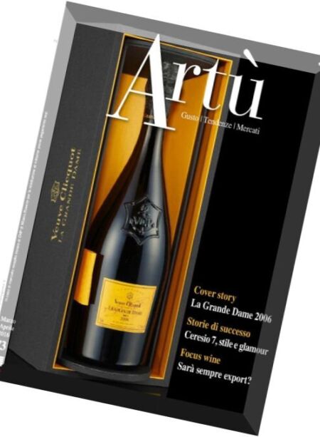 Artu – Marzo-Aprile 2016 Cover