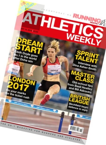 Athletics Weekly – 12 May 2016 Cover