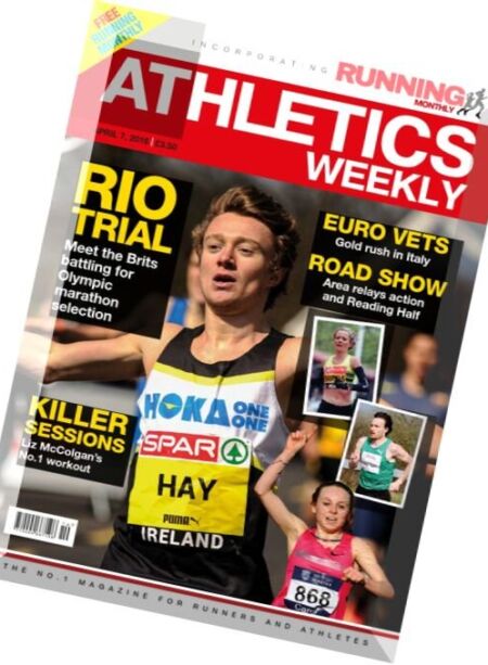 Athletics Weekly – 7 April 2016 Cover