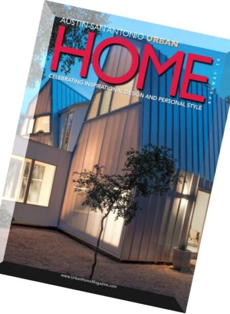 Austin-San Antonio Urban Home – April-May 2016 Cover
