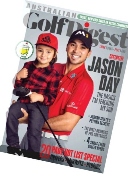 Australian Golf Digest – April 2016 Cover