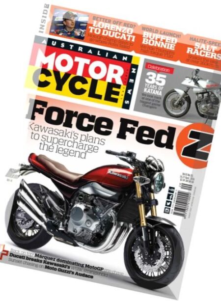 Australian Motorcycle News – 14 April 2016 Cover