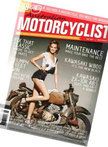 Australian Motorcyclist – May 2016 Cover