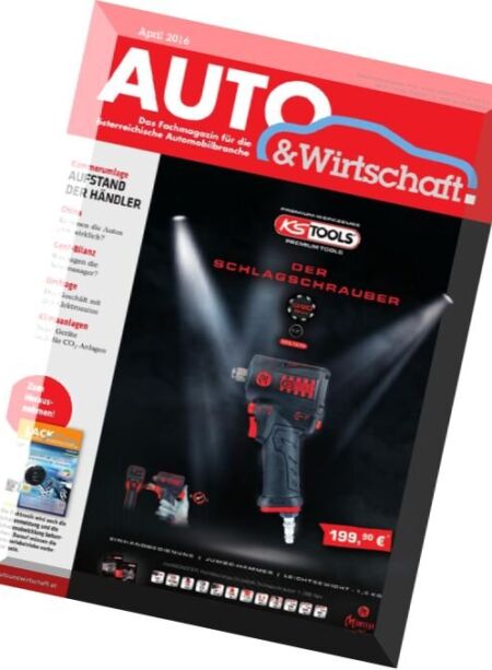 AUTO & Wirtschaft – April 2016 Cover