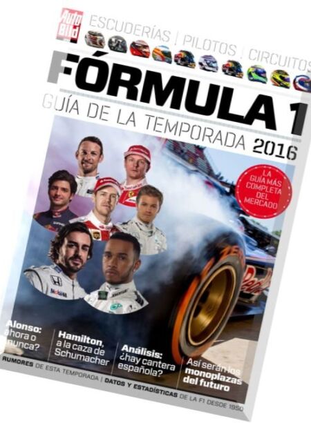 Auto Bild Spain – Extra Formula 1 2016 Cover
