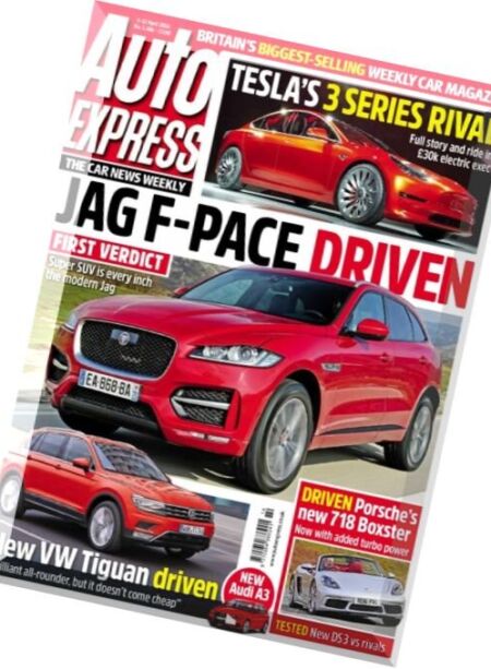 Auto Express – 6 April 2016 Cover