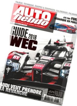 Auto Hebdo – 13 Avril 2016