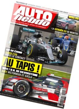 Auto Hebdo – 20 Avril 2016