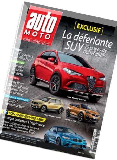 Auto Moto – Avril 2016 Cover