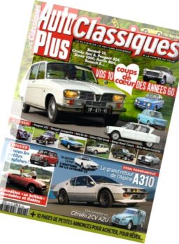 Auto Plus Classiques – Avril-Mai 2016