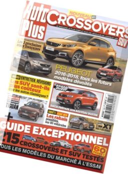 Auto Plus – Hors Serie Crossovers N 1, 2016