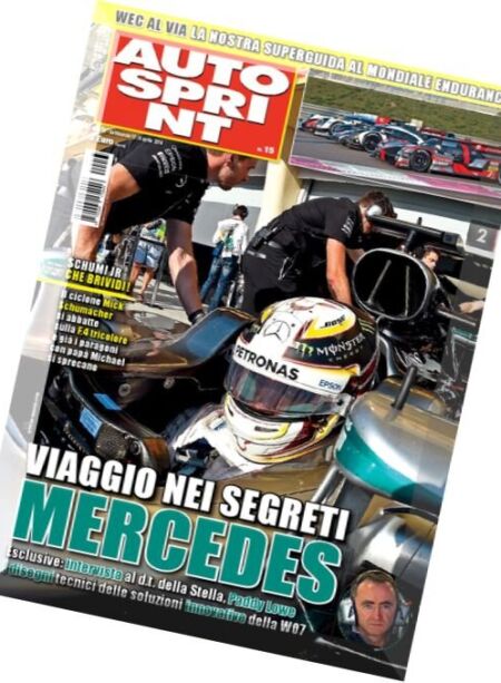 Auto Sprint – 12 Aprile 2016 Cover