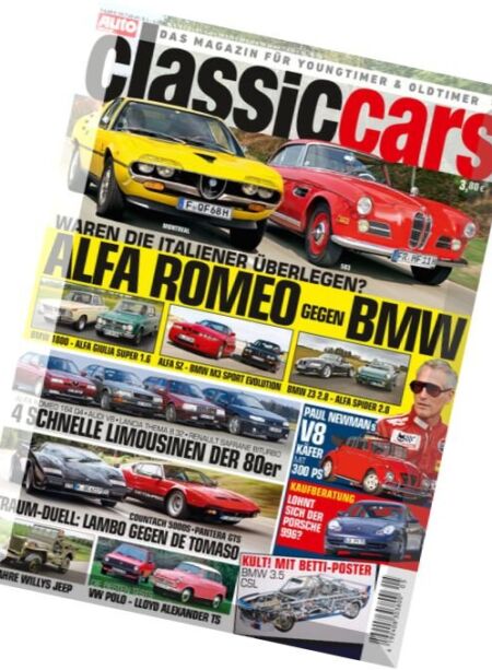 Auto Zeitung Classic Cars – Mai 2016 Cover