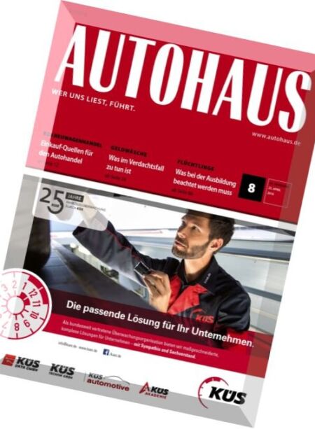 Autohaus – Nr.8, 2016 Cover