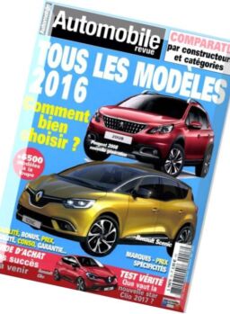 Automobile Revue – Mai-Juillet 2016
