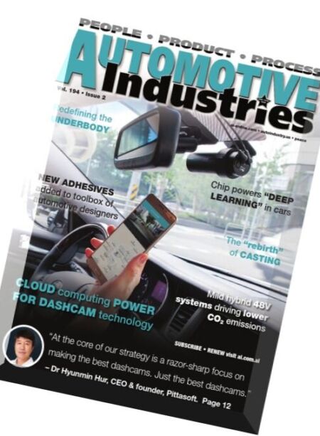 Automotive Industries – Q2, 2015 Cover