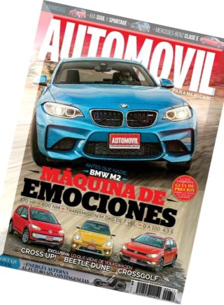 Automovil Panamericano – Abril 2016 Cover