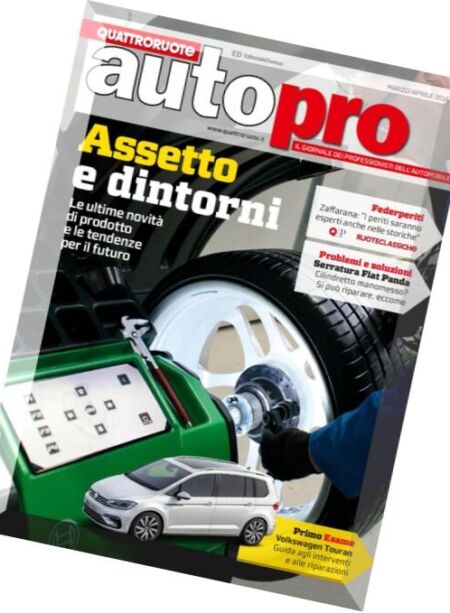AutoPro – Marzo-Aprile 2016 Cover