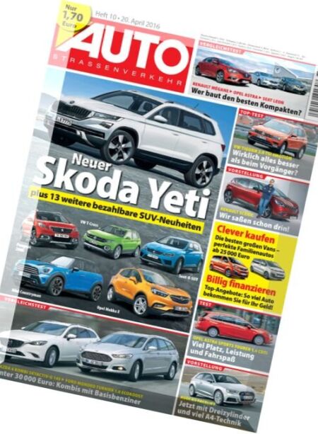 AUTOStrassenverkehr – 20 April 2016 Cover