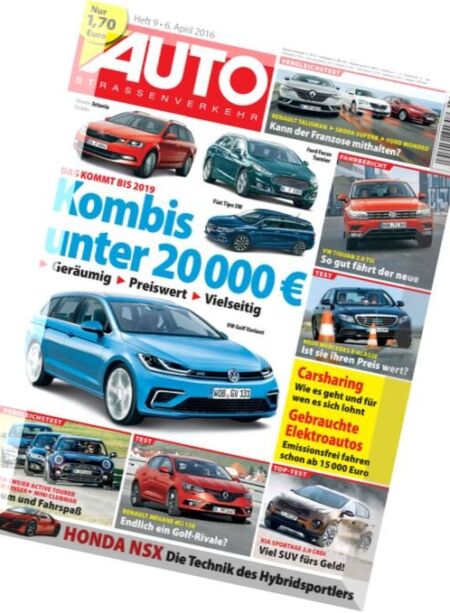 AUTOStrassenverkehr – 6 April 2016 Cover