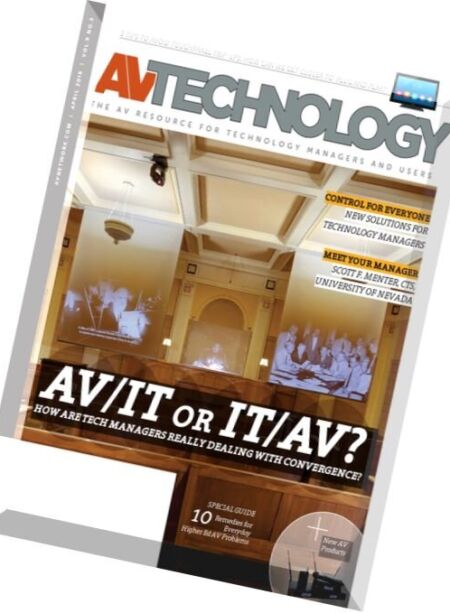 AV Technology – April 2016 Cover