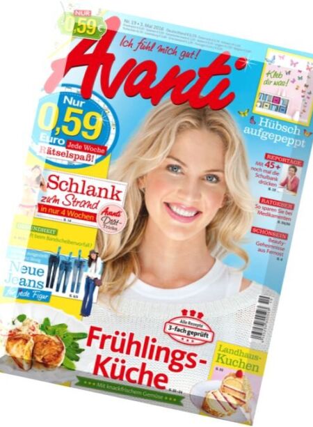 Avanti – 3 Mai 2016 Cover