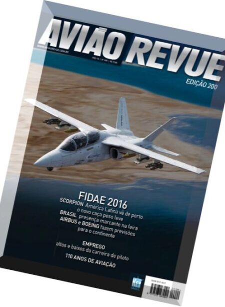 Aviao Revue – N.200, 2016 Cover