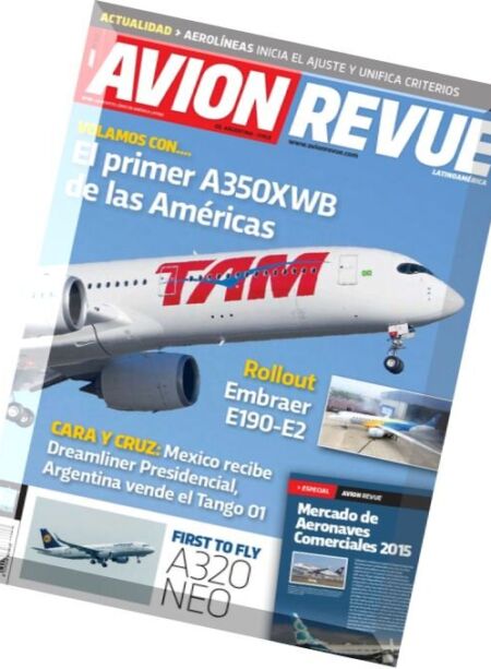 Avion Revue Latinoamerica – N 195, 2016 Cover