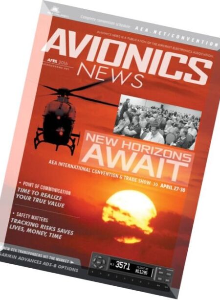 Avionics News – April 2016 Cover
