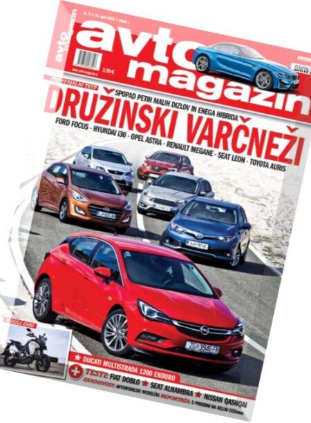 Avto Magazin – 14 April 2016 Cover