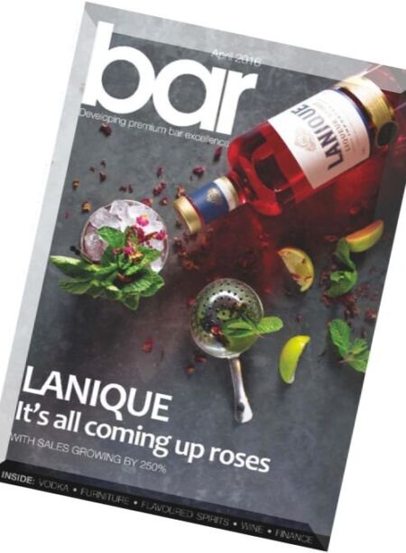 Bar Magazine – April 2016 Cover