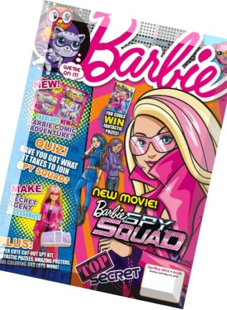 Barbie Magazine – April-May 2016 Cover