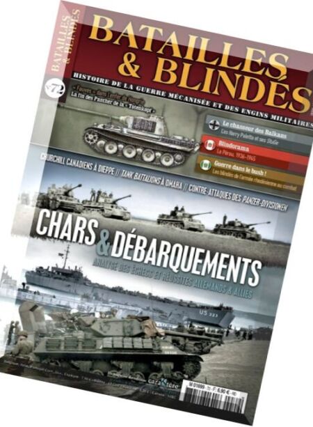 Batailles & Blindes – Avril-Mai 2016 Cover