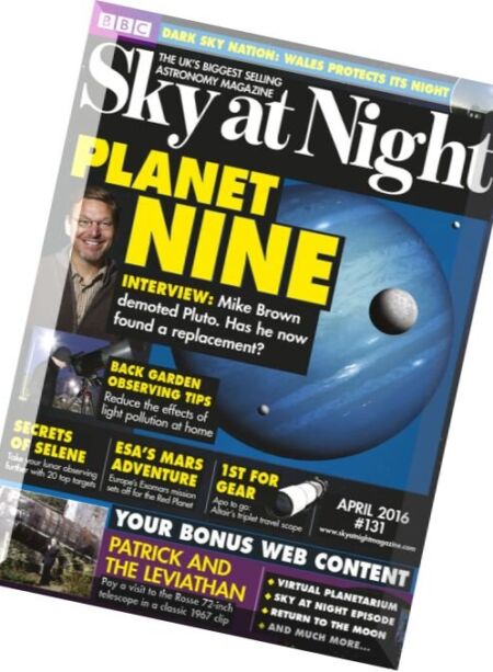 BBC Sky at Night – April 2016 Cover
