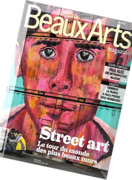 Beaux Arts – Mai 2016 Cover