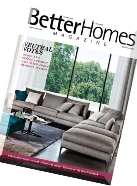 Better Homes Abu Dhabi – April 2016 Cover