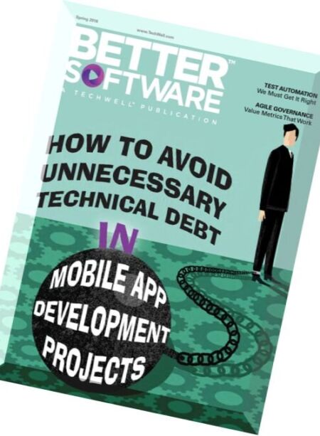 Better Software – Spring 2016 Cover