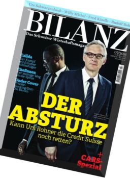 Bilanz – 8 April 2016