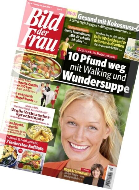 Bild der Frau – 15 April 2016 Cover