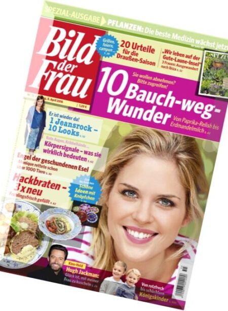 Bild der Frau – 8 April 2016 Cover