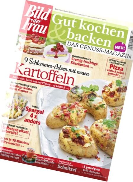 Bild der Frau – Gut kochen & backen – Mai-Juni 2016 Cover