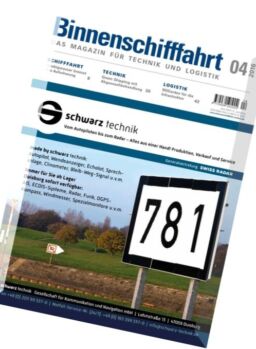 Binnenschifffahrt – April 2016