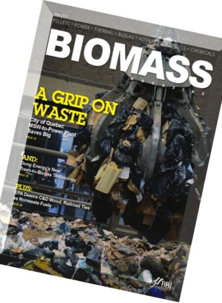 Biomass Magazine – May 2016 Cover