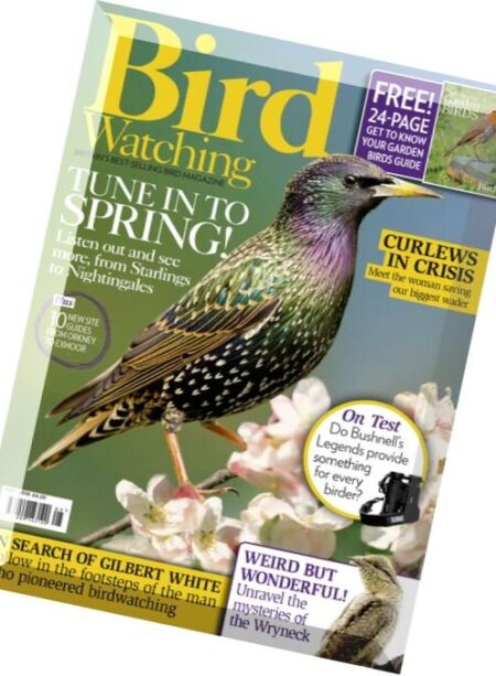 Bird Watching UK – May 2016 Cover
