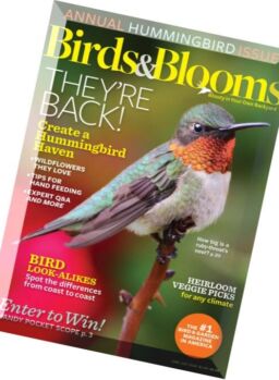 Birds & Blooms – June-July 2016
