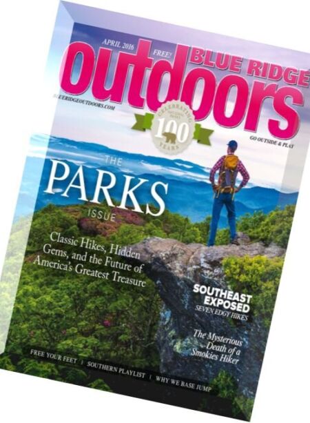 Blue Ridge Outdoors – April 2016 Cover